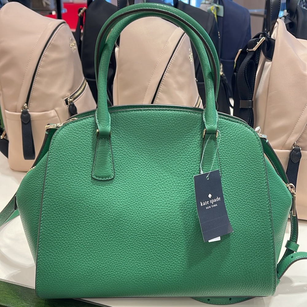 Kate Spade Kyla Large Satchel
Green Bean
NWT - Picture 7 of 16